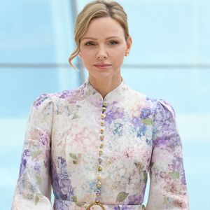 Le Prince Albert II de Monaco, la princesse Charlene de Monaco et la princesse Akiko de Mikasa du Japon, ont célébré les 20 ans de relations diplomatiques entre le Japon et Monaco, sur le parvis du Grimaldi Forum, près du jardin japonais. © Bruno Bebert/Bestimage