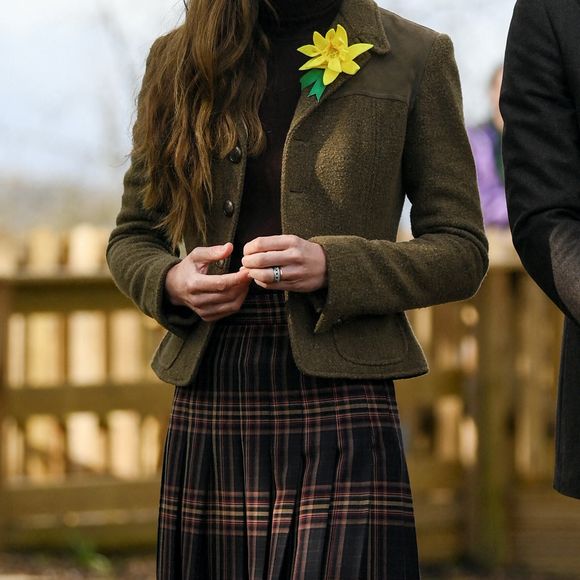 Et si la future reine d'Angleterre était une telle idole qu'elle inspirerait même... d'autres têtes couronnées ?

Le prince William, prince de Galles, et Catherine (Kate) Middleton, princesse de Galles visitent le jardin communautaire et le bois de Meadow Street à Pontypridd au Royaume-Uni le 26 février 2025. Alpha / Bestimage
