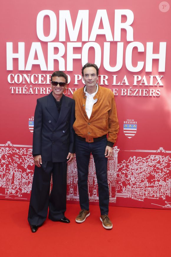 Exclusif - Omar Harfouch, Anthony Delon - Concerto pour la paix de Omar Harfouch au théâtre de Béziers le 8 mai 2025 © Jack Tribeca / Bestimage