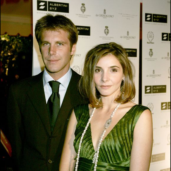 Clotilde Courau et Emmanuel Philibert de Savoie à la Villa Cardin à Venise. DANIEL ANGELI / BESTIMAGE