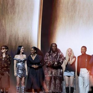 Exclusif - G-Dragon, Taeyang, J-Hope, Katy Perry, Pretty Yende, Burna Boy, Rosé, John Legend, Lang Lang, J Balvin, Hyuk Lee sur la scène du "Gala des pièces jaunes, le concert événement" à Paris La Défense Arena à Nanterre le 23 janvier 2025.
© Jacovides / Moreau / Bestimage