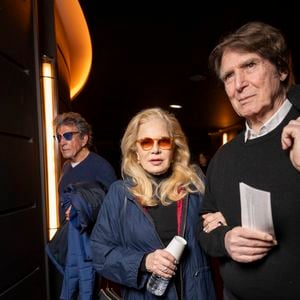 Exclusif - Sylvie Vartan et son mari Tony Scotti - Hélène (Hélène Rolles) en concert exceptionnel au Théâtre Marigny à Paris pour 2 soirs. Paris le 7 mars 2025. © Pierre Perusseau / Tiziano da Silva / Bestimage