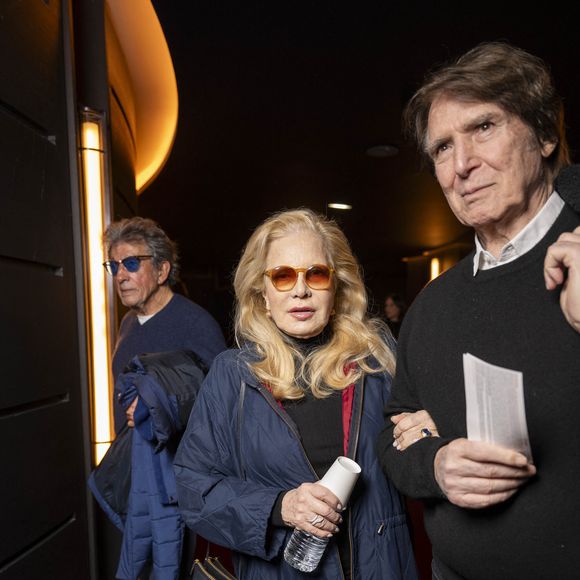 Exclusif - Sylvie Vartan et son mari Tony Scotti - Hélène (Hélène Rolles) en concert exceptionnel au Théâtre Marigny à Paris pour 2 soirs. Paris le 7 mars 2025. © Pierre Perusseau / Tiziano da Silva / Bestimage