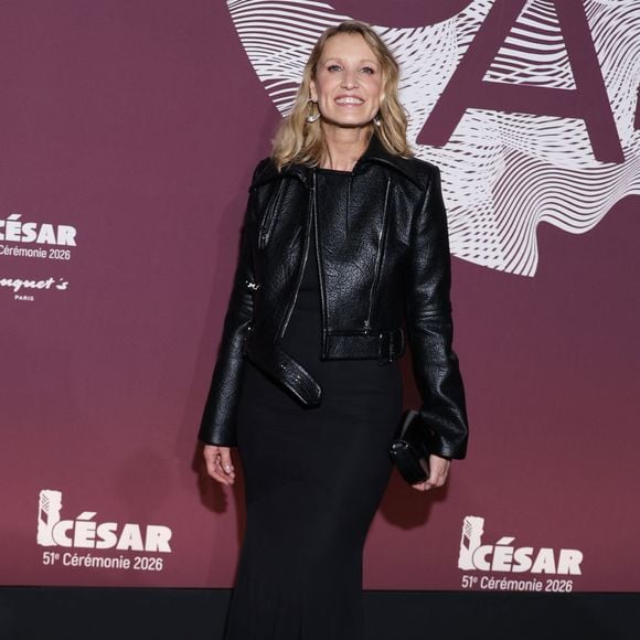 Alexandra Lamy au photocall du dîner de la 51ème cérémonie des César au Fouquet's à Paris, France, le 27 février 2026. © Denis Guignebourg/Bestimage