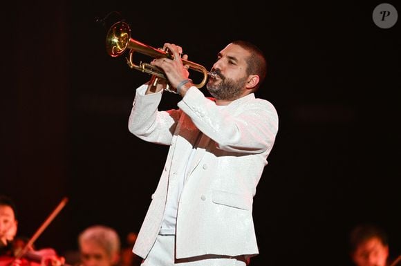 Exclusif - Ibrahim Maalouf - Scène - Concert événement "Le gala des pièces jaunes" à l'Accor Arena Paris le 26 janvier 2024.

© Guillaume Gaffiot / Cyril Moreau  / Bestimage