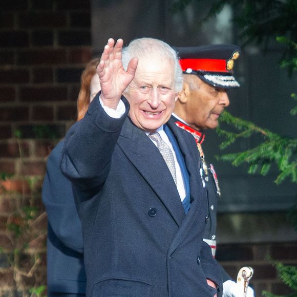 Le roi Charles III d'Angleterre et Camilla Parker Bowles, reine consort d'Angleterre, quittent l'exposition William Morris et Art From The Islamic World à Londres, le 20 décembre 2024.
Zuma Press
