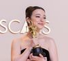 Mais c'est l'actrice de 25 ans Mikey Madison qui a reçu la récompense.
2 mars 2025, Hollywood, California, USA: Mikey Madison remporte l'Oscar de la Meilleure Actrice. BURT HARRIS/BNS/PI (Crédit Image: © PI via ZUMA Press Wire)