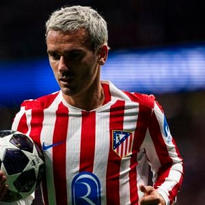 UEFA Champions League - Atletico de Madrid v Arsenal FC.Antoine Griezmann de l'Atletico de Madrid pendant la Ligue des Champions 2025 2026, demi-finale, match aller.29 avril 2026 (ALTERPHOTOS/Tomas Garrido)