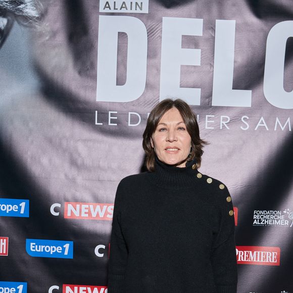 Mathilde Seigner au photocall de la soirée Ciné-concert symphonique "Alain Delon, le dernier Samouraï" au Palais des congrès à Paris le 8 novembre 2024 le jour de son anniversaire.

© Jacovides / Moreau / Bestimage