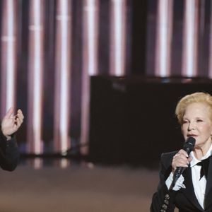 David Hallyday et Sylvie Vartan - Cérémonie de la 40ème édition des Victoires de la Musique à la Seine Musicale à Boulogne-Billancourt, France, le 14 février 2025. © Coadic Guirec/Bestimage