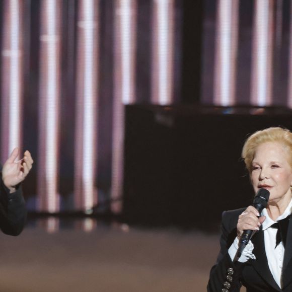 David Hallyday et Sylvie Vartan - Cérémonie de la 40ème édition des Victoires de la Musique à la Seine Musicale à Boulogne-Billancourt, France, le 14 février 2025. © Coadic Guirec/Bestimage