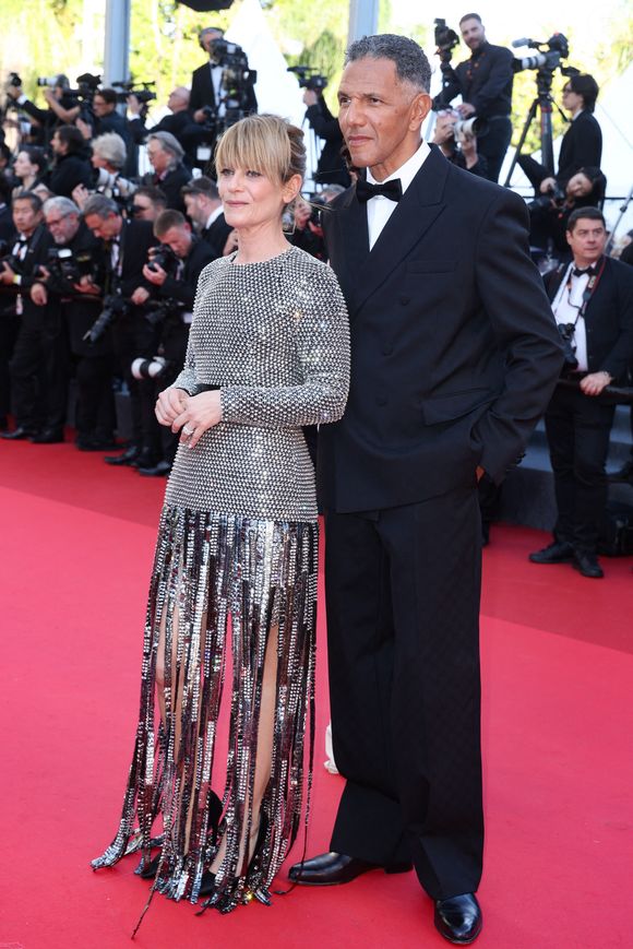 Roschdy Zem, Marina Foïs - Montée des marches du film « The Mastermind » lors du 78ème Festival International du Film de Cannes, au Palais des Festivals à Cannes. Le 23 mai 2025
© Jacovides-Moreau / Bestimage