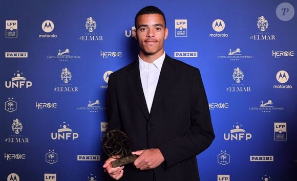 10 Mason GREENWOOD (om) lors de la cérémonie de remise des Trophées UNFP 2026 au Palais Brongniart le 11 mai 2026 à Paris, France. (POOL UNFP / FEP /ICON) - 34ème édition des Trophées UNFP du Football au Palais Brongniart à Paris le 11 mai 2026. © UNFP / FEP /ICON/PsnewZ/Bestimage