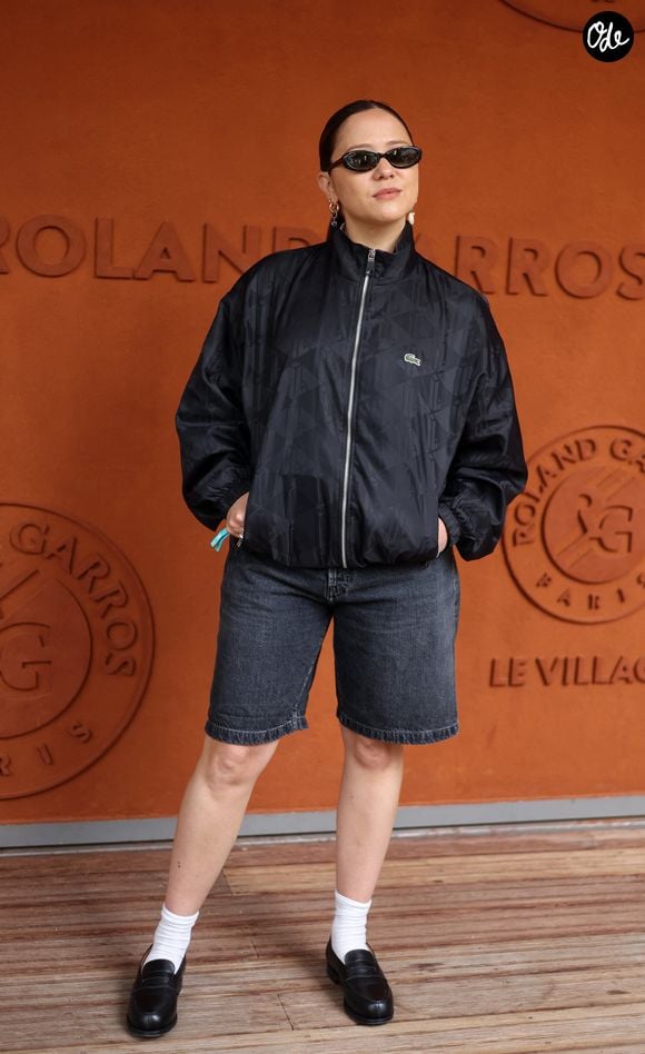 Laura Felpin au village lors des Internationaux de France de Tennis de Roland Garros 2025, à Paris, France, le 6 juin 2025. © Jacovides-Moreau/Bestimage