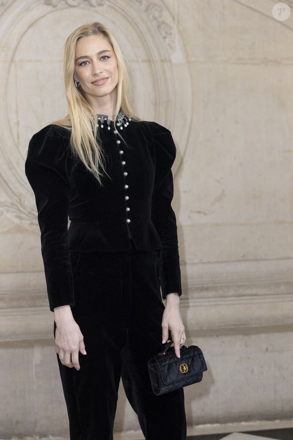 Beatrice Borromeo au photocall du défilé Christian Dior "Collection Haute Couture Printemps/Eté 2025" au Musée Rodin, le 27 janvier 2025.

Photo : Olivier Borde / Bestimage