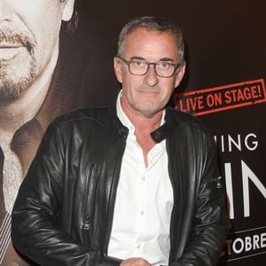 Exclusif -  Christophe Dechavanne - Célébrités à la 2ème repésentation "An Evening With Al Pacino" au théâtre de Paris à Paris, France, le 23 octobre 2018. © Coadic Guirec/Bestimage