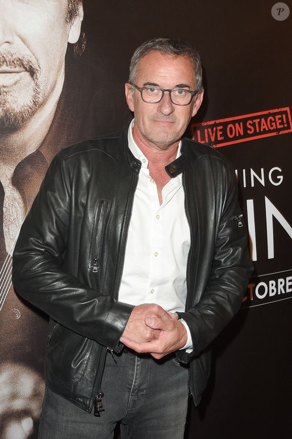 Exclusif -  Christophe Dechavanne - Célébrités à la 2ème repésentation "An Evening With Al Pacino" au théâtre de Paris à Paris, France, le 23 octobre 2018. © Coadic Guirec/Bestimage
