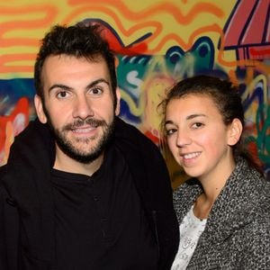 Laurent Ournac et sa femme Ludivine  - Croco Kids Party Lacoste au Pavillon Puebla à Paris le 16 septembre 2015. 
AGENCE / BESTIMAGE