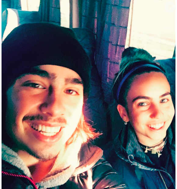 Frère de Ael Pagny, qui elle a choisi de devenir photographe, Inca Pagny produit des fresques murales avec son associé mais s'est récemment mis à peindre des voitures...

Inca Pagny et sa soeur Aël Pagny, photo partagée sur Instagram 6 juillet 2016.