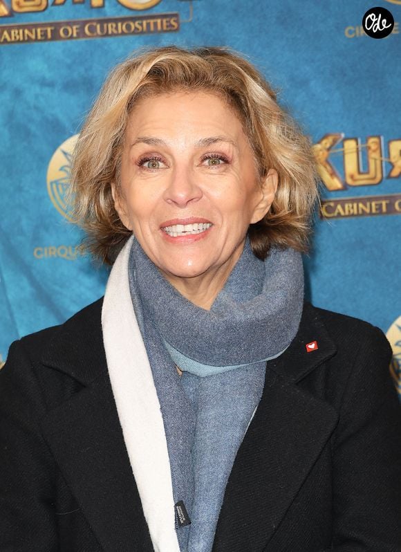 Corinne Touzet - Première du spectacle du Cirque du Soleil "Kurios, Cabinet des curiosités" à Chatou le 21 novembre 2023. © Coadic Guirec/Bestimage
