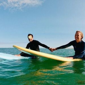 Agathe Lecaron partage de rares photos d'elle avec son mari François Pellissier ainsi que leurs enfants Gaspard et Félix.