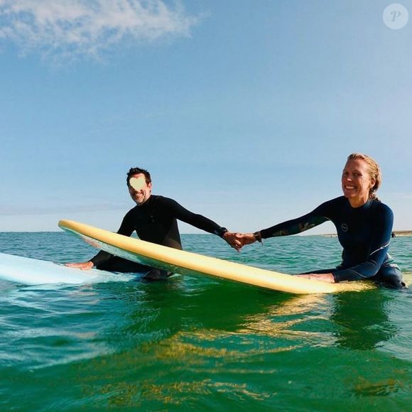 Agathe Lecaron partage de rares photos d'elle avec son mari François Pellissier ainsi que leurs enfants Gaspard et Félix.