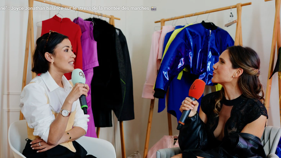 "Rien n'est pardonné" : Joyce Jonathan balance sur le stress de la montée des marches 📸