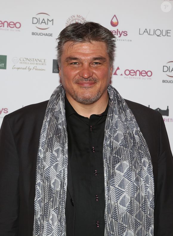 David Douillet à la 1ère édition des "Plumes d'Or du Vin et de la Gastronomie" au Pavillon Vendôme à Paris, le 19 mai 2016. Crédit Marc Ausset Lacroix - Denis Guignebourg / Bestimage