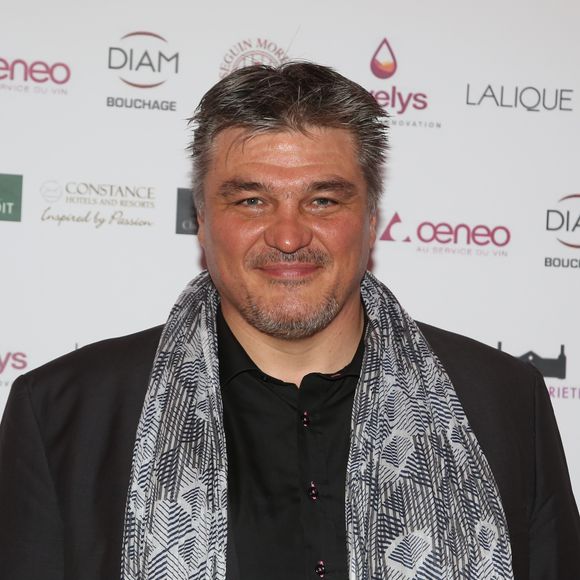 David Douillet à la 1ère édition des "Plumes d'Or du Vin et de la Gastronomie" au Pavillon Vendôme à Paris, le 19 mai 2016. Crédit Marc Ausset Lacroix - Denis Guignebourg / Bestimage