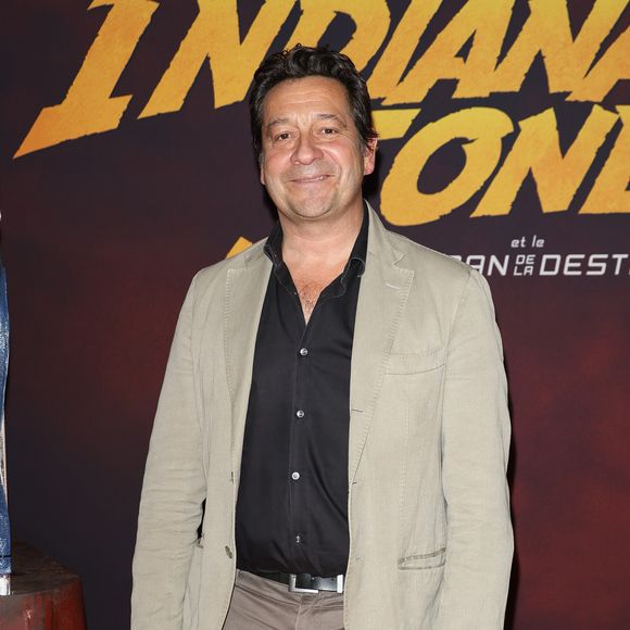 Laurent Gerra - Première du film "Indiana Jones et le Cadran de la destinée" au cinéma Le Grand Rex à Paris le 26 juin 2023.

© Coadic Guirec/Bestimage