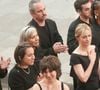 Ses enfants Manon, Ninon et Gaston y dressent un portrait franc d’un père égocentrique mais aimant.
Patrick Ardisson, Manon Ardisson, Ninon Ardisson, Christiane Bergognon (ex femme de Thierry Ardisson), Audrey Crespo-Mara, son fils Sekou, Gaston Ardisson et sa compagne à la sortie des obsèques de Thierry Ardisson en l’église Saint-Roch de Paris, France, le 17 juillet 2025. © Bestimage