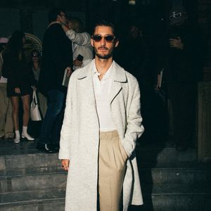 Pierre Niney au défilé Lacoste prêt à porter printemps / été 2025 lors de la fashion week à Paris le 1er octobre 2024.

© Sam Delpech / Bestimage