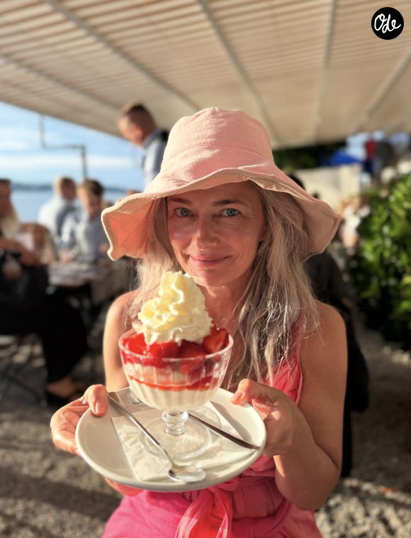 Le mannequin Paulina Porizkova sur Instagram