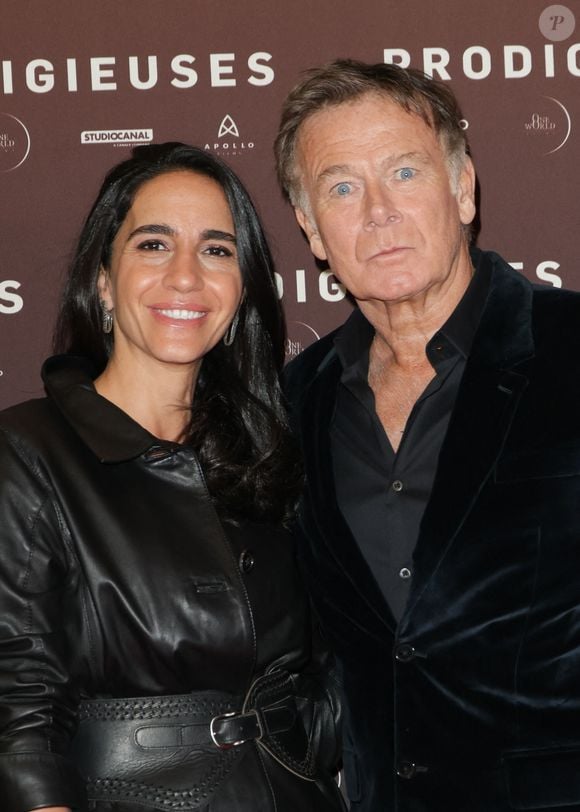 Franck Dubosc et sa femme Danièle - Avant-première du film "Prodigieuses" au cinéma Pathé Convention à Paris le 12 novembre 2024. © Coadic Guirec/Bestimage