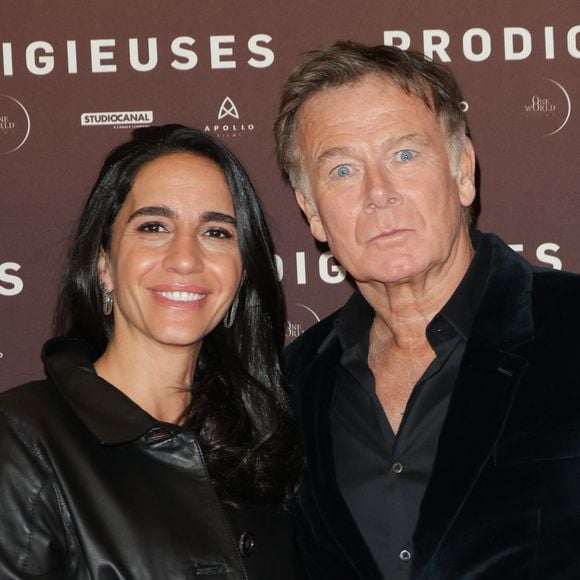 Franck Dubosc et sa femme Danièle - Avant-première du film "Prodigieuses" au cinéma Pathé Convention à Paris le 12 novembre 2024. © Coadic Guirec/Bestimage