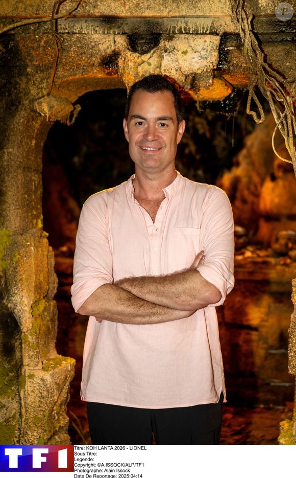 Lionel dans "Koh-Lanta : les reliques du destin".