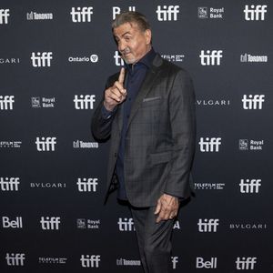 ylvester Stallone" lors du Festival international du film de Toronto (TIFF), à Toronto, Canada, le 15 septembre 2023. © Andrew Lahodynskyj/The Canadian Press/ZUMA Press/Bestimage
