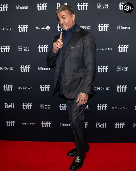 ylvester Stallone" lors du Festival international du film de Toronto (TIFF), à Toronto, Canada, le 15 septembre 2023. © Andrew Lahodynskyj/The Canadian Press/ZUMA Press/Bestimage