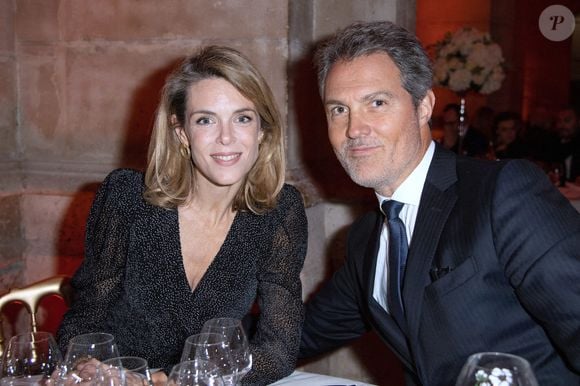 Julie Andrieu et son mari Stephane Delajoux au Gala Mawoma à la Conciergerie à Paris, France le 09 mars 2020. Photo par Aurore Marechal/ABACAPRESS.COM