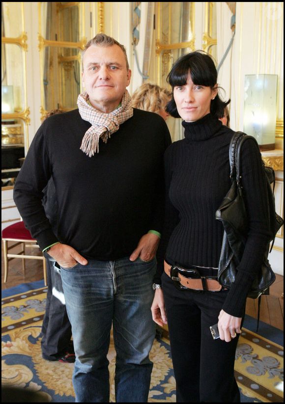 Jean-Charles de Castelbajac et Mareva Galanter - Remise de Décoration au Ministère de la culture à Paris 
Bestimage