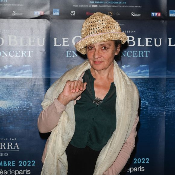 Catherine Ringer - Triomphe ce week-end pour les deux représentations Parisiennes du Grand Bleu en Ciné-concert au Palais des Congrès à Paris le 25 septembre 2022. De nombreuses personnalités sont venues applaudir É.serra et ses musiciens. Actuellement en Tournée dans toute la France. © Coadic Guirec/Bestimage | 00589191