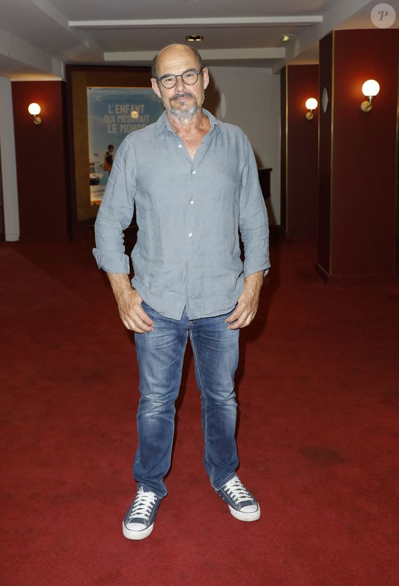 Bernard Campan  - Avant-Première "L'enfant qui mesurait le Monde" au cinéma L'Arlequin à Paris le 26 juin 2024. © Marc Ausset-Lacroix/Bestimage