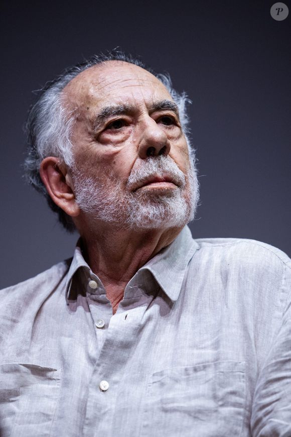 15 octobre 2024 : le réalisateur Francis Ford Coppola à sa masterclass lors du 19ᵉ Festival du film de Rome à la Sala Sinopoli, à Rome, Italie.

© Zuma Press / Bestimage