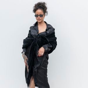 Rihanna au défilé Dior Collection Femme Prêt-à-Porter Printemps/Eté 2027 lors de la Fashion Week de Paris, le 29 septembre 2026. 

© Olivier Borde / Bestimage