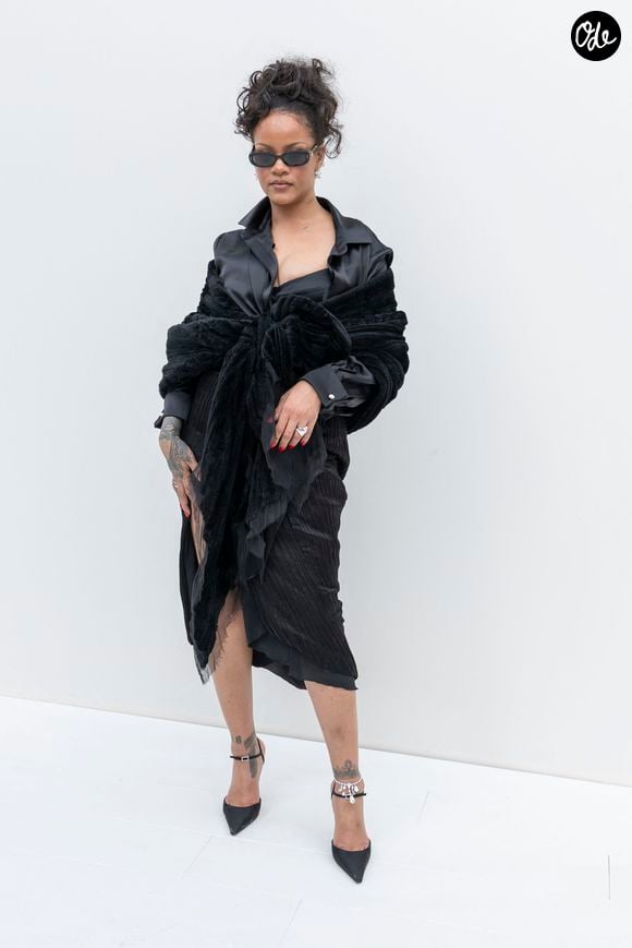 Rihanna au défilé Dior Collection Femme Prêt-à-Porter Printemps/Eté 2027 lors de la Fashion Week de Paris, le 29 septembre 2026. 

© Olivier Borde / Bestimage