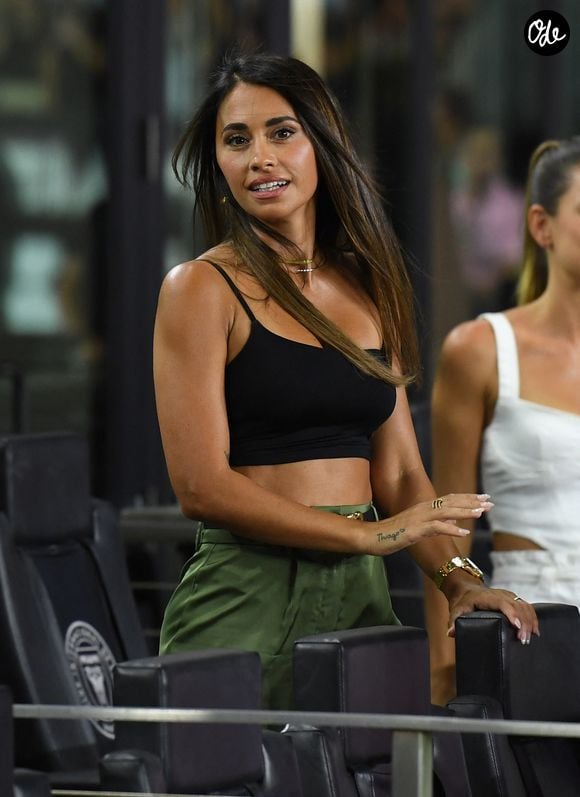 La jeune femme privilégie un entraînement régulier combinant musculation et sessions de FitJam.

Antonela Roccuzzo

© Bestimage