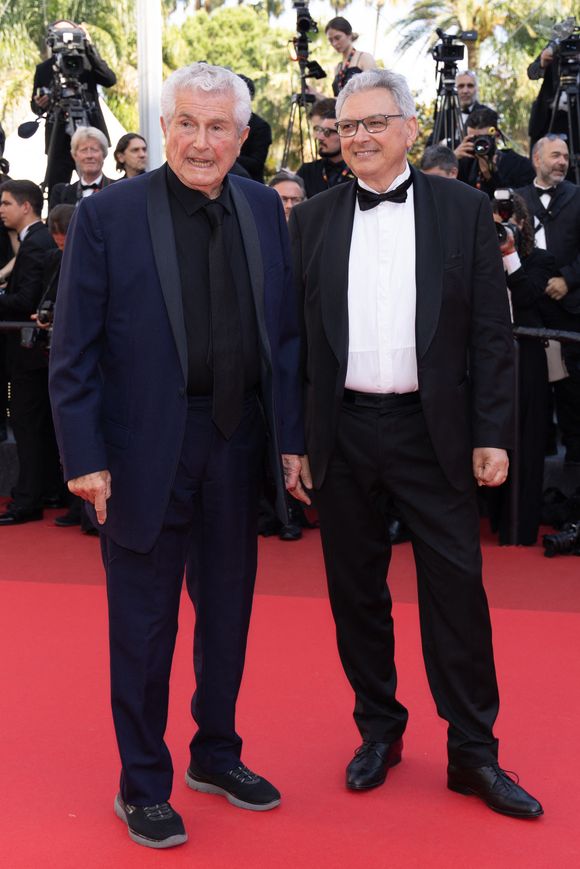 Claude Lelouch, Victor Hadida - Montée des marches de la cérémonie de clôture du 78ème Festival International du Film de Cannes, au Palais des Festivals à Cannes. Le 24 mai 2025
© Olivier Borde/ Bestimage