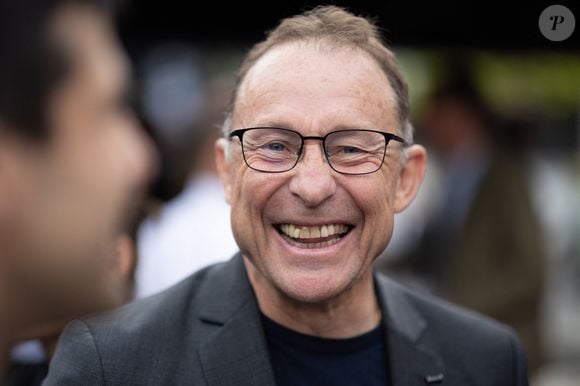 Il commentera les matchs de Ligue 1 sur RMC et sera intervenant dans "Rothen s'enflamme". Jean-Pierre Papin, - Les célébrités du monde du sport au 50ème anniversaire de "Oreca", écurie privée de course automobile française, à l'Espace Clacquesin à Malakoff, le 11 mai 2023. © DPPI / Panoramic / Bestimage