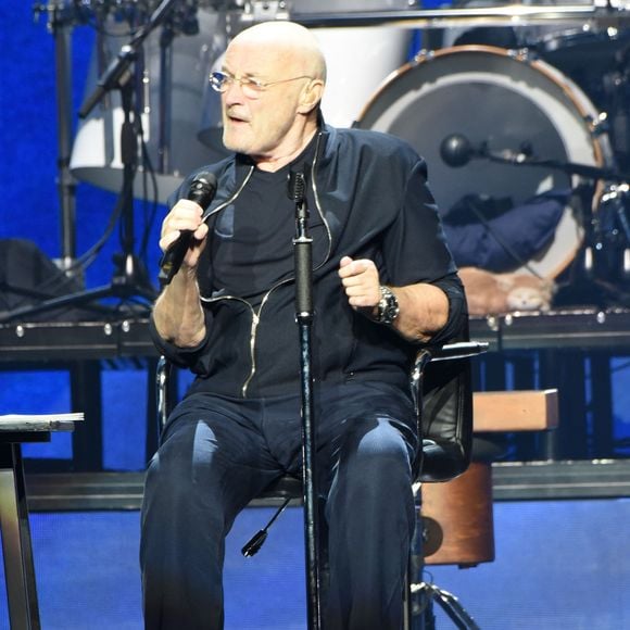 Phil Collins en concert à Sydney en Australie le 21 janvier 2019.