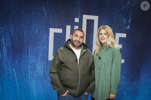 Exclusif -   Mouloud Achour, Zaho de Sagazan sur le plateau de  Clique présenté par M.Achour, et diffusé sur Canal + le  20 octobre 2025, Paris, France, le 14 octobre 2025. © Jack Tribeca / Bestimage